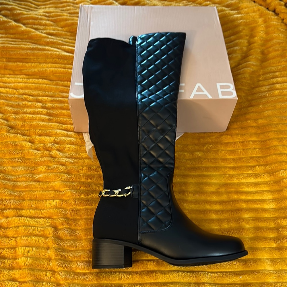 NEW TALL BLACK BOOTS